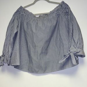 Off the shoulder blouse